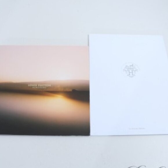 Rare Authentic Louis Vuitton and Hermes Watch Horological Catalog Books, 2 - Picture 1 of 13